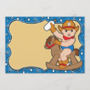 Recherche de cheval de basculage invitations Cowboy