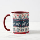Recherche de motif nordique tasses Cerf