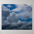 Zoek naar witte wolken posters Mooi