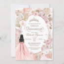 Recherche de boho quinceanera invitations Élégant