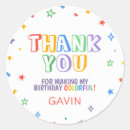 Recherche de arc en ciel autocollants Fête d'anniversaire