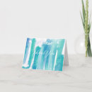 Recherche de peintures abstraites vœux cartes Bleu