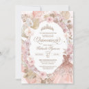 Recherche de boho quinceanera invitations Élégant