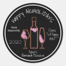 Recherche de alcool de noël autocollants Cocktails