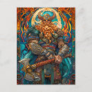 Recherche de haches cartes postales Viking
