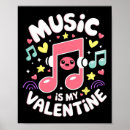 Zoek naar muzieknoten posters Valentijn
