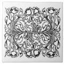 Recherche de victorian floral carreaux Noir
