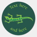 Recherche de lézard vert autocollants Gecko