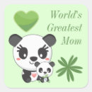 Recherche de panda noir et blanc autocollants Moderne