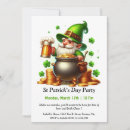 Recherche de pub irlandais invitations Shamrock