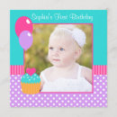 Recherche de cupcake girls anniversaire invitations Violet