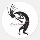 Recherche de kokopelli autocollants Joueur de flûte