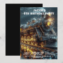 Recherche de train de vapeur invitations Enfants