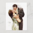 Recherche de baiser d amour cartes postales Vintage