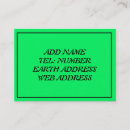 Recherche de cadre vert cartes visite Pour tous