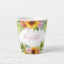 Recherche de aquarelle florale tasses Vintage
