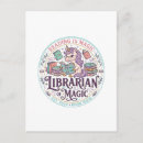Recherche de licornes de kawaii cartes postales Cheval
