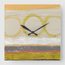 Recherche de jaune gris horloges Contemporain