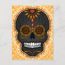 Recherche de sugar skull cartes postales Crâne