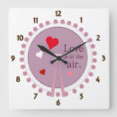 Recherche de conception graphique horloges Rose