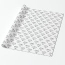 Recherche de diamant noir papier cadeau Moderne