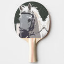 Recherche de chevaux raquettes ping pong Blanc