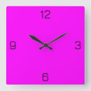 Recherche de fuchsia horloges Moderne
