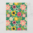Recherche de motif floral moderne cartes postales Botanique