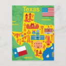 Recherche de drapeau de houston cartes postales Voyage