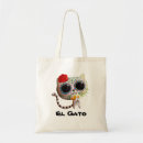 Zoek naar dia los muertos tassen Kat
