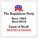 Recherche de racisme autocollants Anti républicain