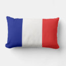 Recherche de drapeau francais coussins Rouge