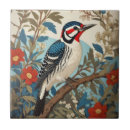 Recherche de oiseau rouge carreaux Vintage