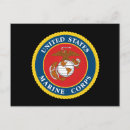 Zoek naar graphic design briefkaarten Klassiek us marines zeehondenontwerp