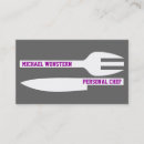 Recherche de gastronomie cartes visite Chef gastronomique