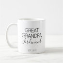 Recherche de arrière grand père tasses Great grandfather