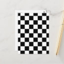 Recherche de damier noir et blanc cartes postales Pour tous