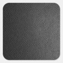 Recherche de cuir noir autocollants Blanc