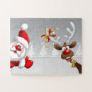 Recherche de père noël puzzles Pour enfants
