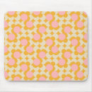 Recherche de fleurs géométriques tapis souris Moyen siècle moderne