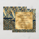 Recherche de léopard bleu invitations Empreinte de léopard
