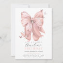 Recherche de pink bow invitations 1er
