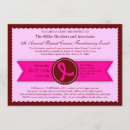 Recherche de ruban de conscience invitations Cancer du sein