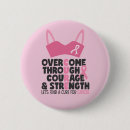 Recherche de mois de conscience badges Rose