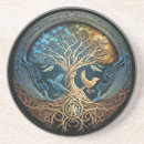 Recherche de mythologie dessous de verres Norse