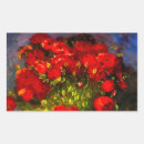 Recherche de red poppies autocollants Floral