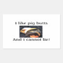 Recherche de porc drôle autocollants Mignon