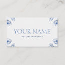 Recherche de psychothérapeute cartes visite Psychiatre