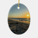 Recherche de de plage ornements Coucher de soleil