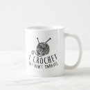 Recherche de faire du crochet tasses Métier